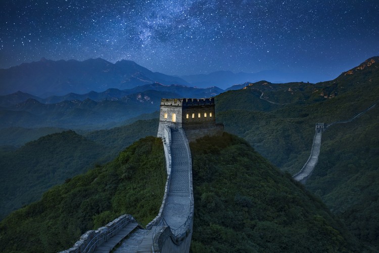Great Wall of China, Night Shot